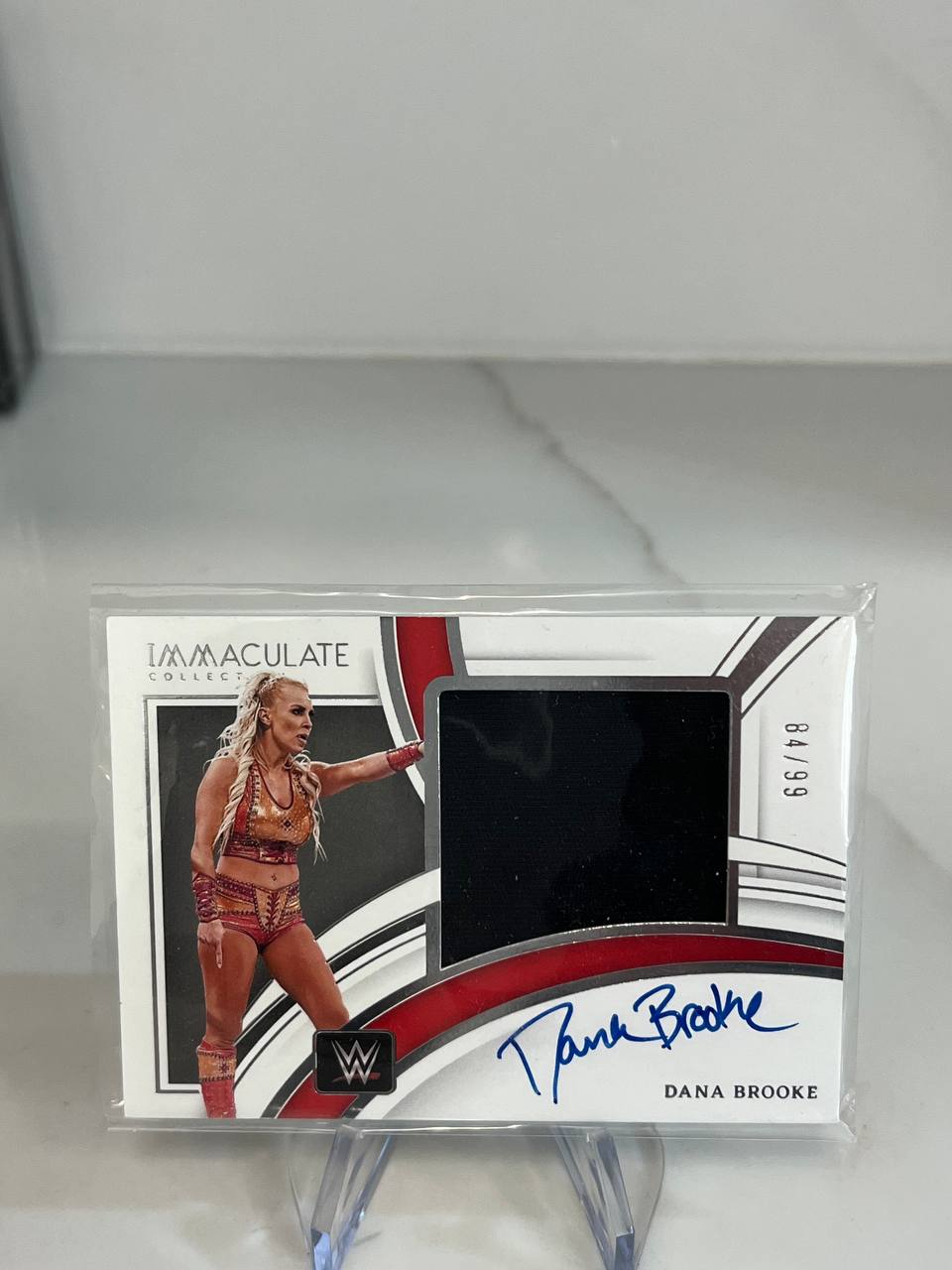 2022 Dana Brooke - Patch & Signed Wrestling /99